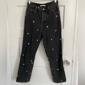 Black Daisy Jeans